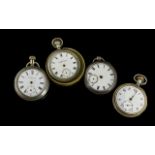 A Collection of Silver and Nickel Pocket Watches. All A/F.