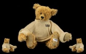 Bo Bears Design Ltd Edition Handmade Mohair Articulated Teddy Bear. c.1990's.