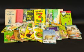 Large Collection of Early Ladybird Books - Various Subjects,