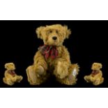 Bo Bears Design Ltd Edition Handmade Mohair Articulated Teddy Bear,