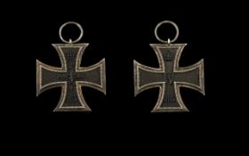 GERMAN 1st WORLD WAR IRON CROSS. Dated 1914, please see accompanying image.