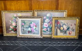 A Collection Of Floral Still Life Prints Decorative Prints,