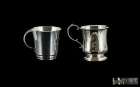 1930's - Small Silver Cup Tankard. Hallmark Birmingham 1939, Weight 86.2 grams. Height 3 Inches - 7.