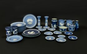 A Quantity Of Wedgwood Jasperware A large and varied lot containing various commemorative plates,