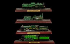 Four Model Train Engines comprising 1. LNER 'Flying Scotsman', 2.'The Crampton', 3.