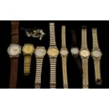 Wrist Watches. Good mixed lot, 18 in total, A/F condition, please see accompanying image.