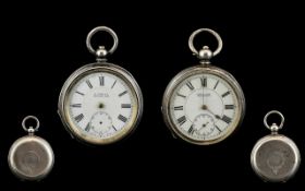 Victorian Cased Pocket Watches X 2.