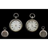 Victorian Cased Pocket Watches X 2.