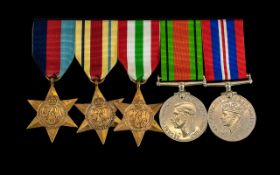World War II Collection of Military Meda