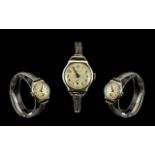 Garrards - Ladies Mechanical Silver Wris