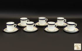 Balmoral China Staffordshire Part Tea Se