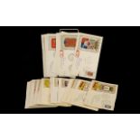 Spanish First Day Covers - approximately 50 in total from the 1960's, featuring coats of arms.