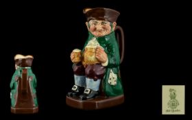 Royal Doulton - Superb and Early Hand Painted Toby Jug ' Old Charlie ' D6030. Designer Harry Fenton.