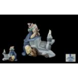 Lladro - Privilege Collection Handmade and Hand Painted Porcelain Figure ' Trip to the Circus '