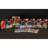 Collection of James Bond 007 Miniature Diecast Cars by Johnny Lightning.