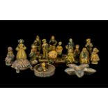 Collection of Wade Figures to include 13 figures of ladies,