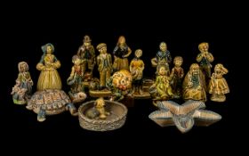 Collection of Wade Figures to include 13 figures of ladies,