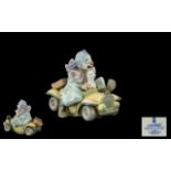 Lladro Privilege Collection Handmade and Hand Painted Porcelain Figure - Trip to the Circus ' Clown