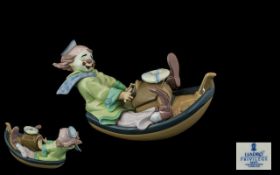 Lladro Privilege Collection Handmade and Hand Painted Porcelain Figures ' Trip to the Circus ',