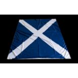 Scottish Flag 46" x 80". In good condition, please see photographs.