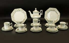 Collection of 'Eternal Beau' China by Johnson Bros.