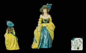 Royal Doulton - Ltd and Numbered Edition Hand Painted Porcelain Figure ' Gainsborough ' Series.