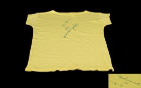 Mohammed Ali Signed 'T' Shirt.