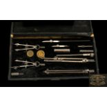 Mathematical Instruments .Drawing Maths Set, In Original Box Which Reads - A.G.