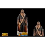 Large Star Wars - Delux Figure ' Chewbacca ' ( Chewie ) First Mate and Co Pilot of The Millennium