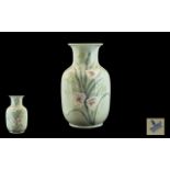 Lladro Large and Impressive Porcelain Vase ' Gladiolus Vase ' Ref Num 1587. Issued 1988 - 1998.