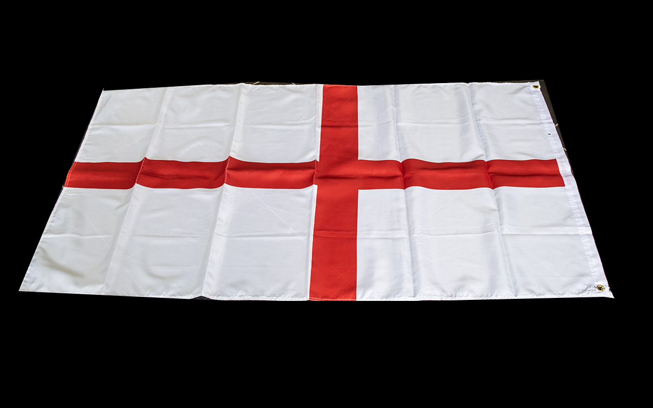 English Flag 60" x 35". Flag in good condition, please see photographs.