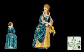 Royal Doulton Ltd and Numbered Edition Hand Painted Porcelain Figurine ' Gainsborough Series ' The