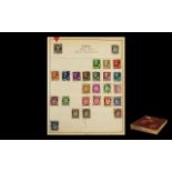 Well Filled Strand Stamp Album with Stamps From All Over The World.