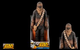 Large Star Wars - Delux Figure ' Chewbacca ' ( Chewie ) First Mate and Co Pilot of The Millennium