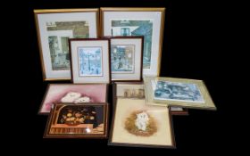 A Collection of Tom Dodson 1910 - 1991 Artist Signed Ltd and Numbered Edition Colour Prints Mounted