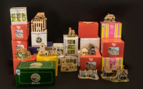 A Collection of Lilliput Lane Cottages.