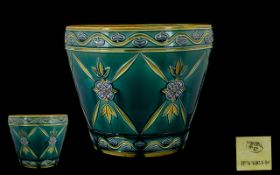 Minton - Large and Impressive Looking Secessionist Jardiniere. Reg 616441.