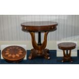 20th Century Mahogany Round Occasional Table,