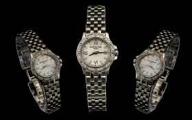 Raymond Weil - Tango Ladies Steel and Diamond Set Wrist Watch,