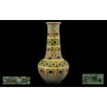 Jean Gerbino 1876 - 1966 - Wonderful Quality Signed Large and Impressing Micro Mosaic Tall Vase