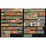 British Commonwealth Stamps - in two ring binders on hagners.