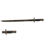 English - World War I Pattern 1907 Bayonet. Length 21.5 Inches - 53.75 cm.