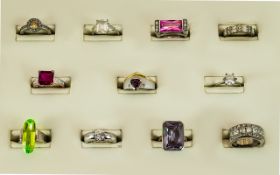 Silver Statement Rings.