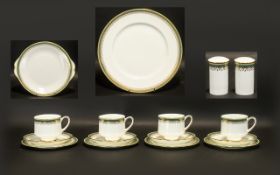 Royal Albert dinner service.