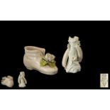 Moore Brothers Style Porcelain Items ( 2 ) of Small Proportions,