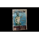 Original 1950/60 Travel Poster advertising Ribble Express Services - 42 shillings return to Glasgow