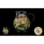 Moorcroft Nice Quality and Well Designed Modern Tube lined Jug ' Quiet Waters ' Carp.
