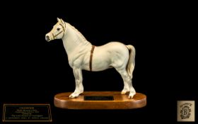 Beswick Horse Figure ' Champion ' Connoisseur Model - Welsh Mountain Pony, Gredington Simunt 3614,