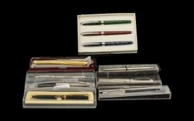 Collection of Pens Including Parker & H Samuel.