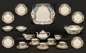 Liberty of London 'Ianthe' Mason Ironstone Pottery Part Set.